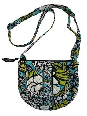 Vera Bradley Island Blooms Lizzy Small Crossbody Bag Purse Retired